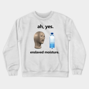 Ah Yes Enslaved Moisture T-shirt, Funny Dank Meme T-shirt, Meme Shirt, Surreal Meme T-shirt, Funny Meme Gift Crewneck Sweatshirt